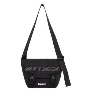 Supreme Denim Messenger Bag ‘Black’